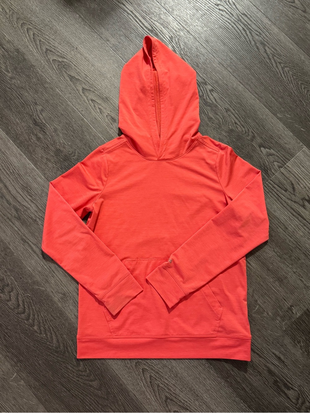 Girls DSG Coral-Red Hooded Pullover